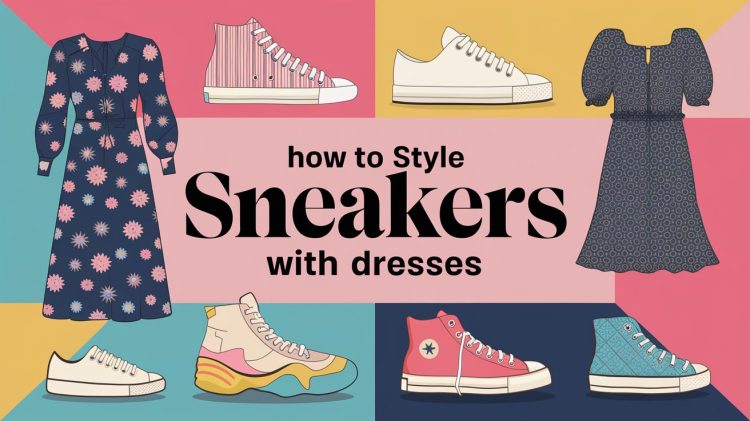 How to Style Sneakers with Dresses